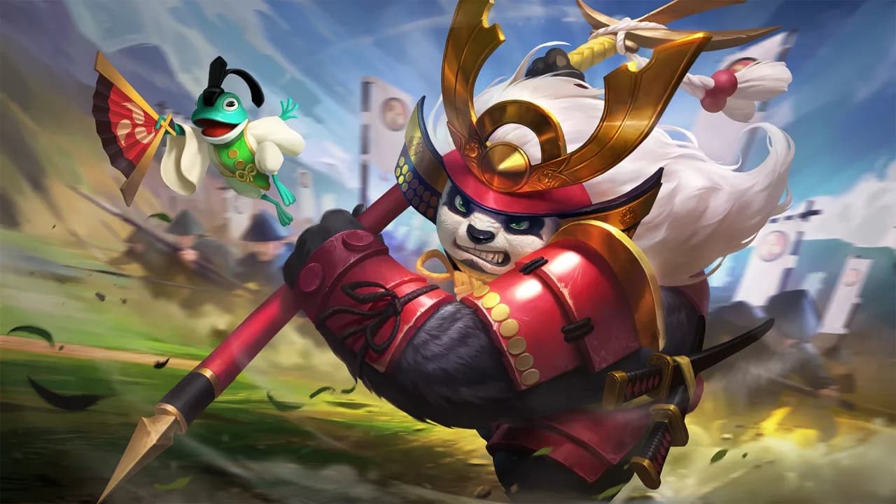 Akai Akazonae Samurai skin artwork