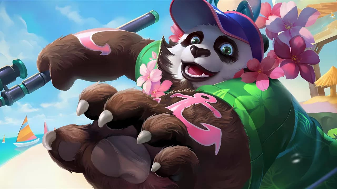 Akai Summer Party skin artwork