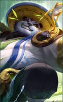 Akai wearing the Stream Recluse skin, in-game portrait