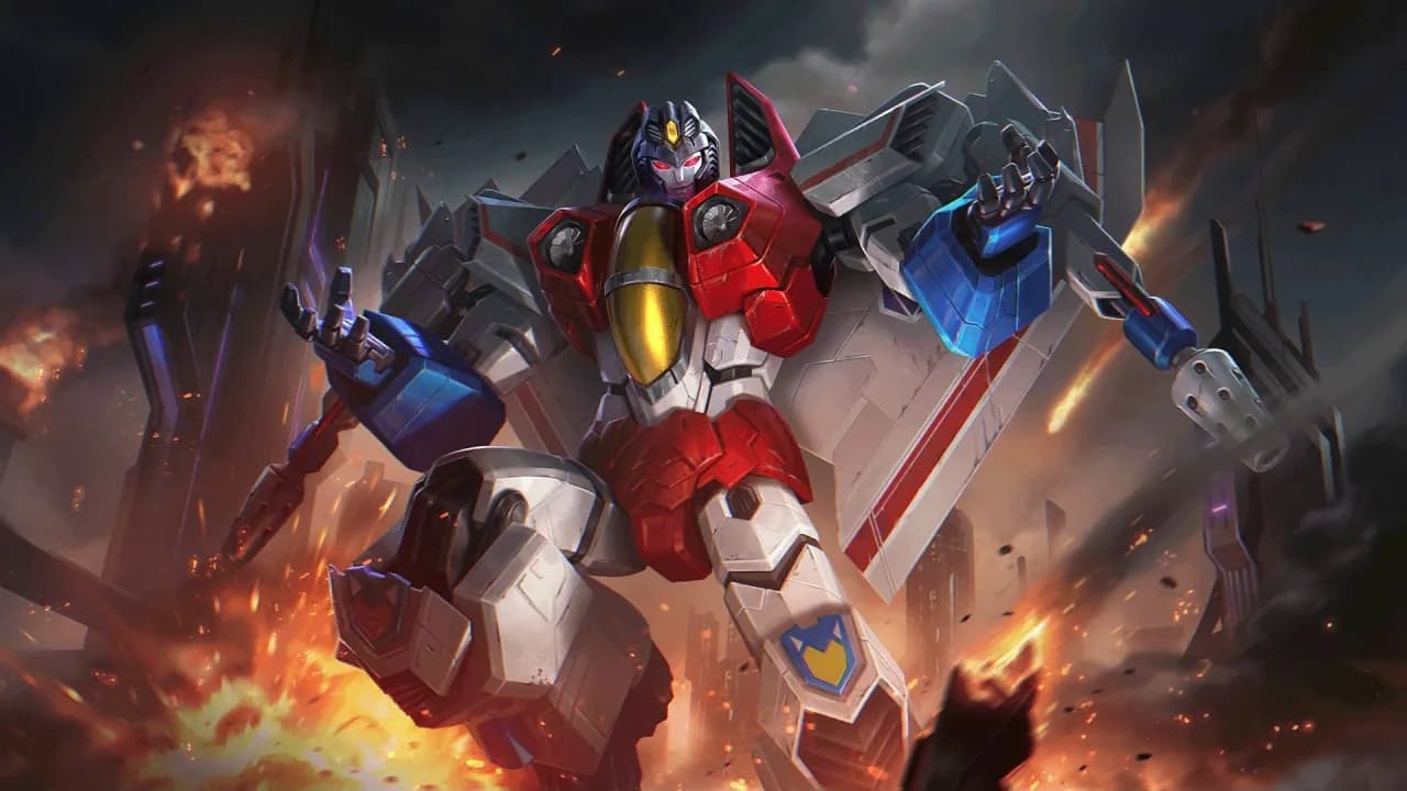 Aldous Starscream skin artwork
