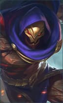 Aldous wearing the Contractor skin, in-game portrait