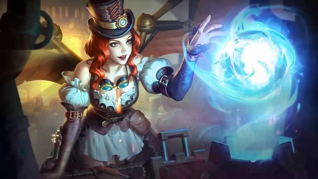 Alice Steam Glider skin artwork