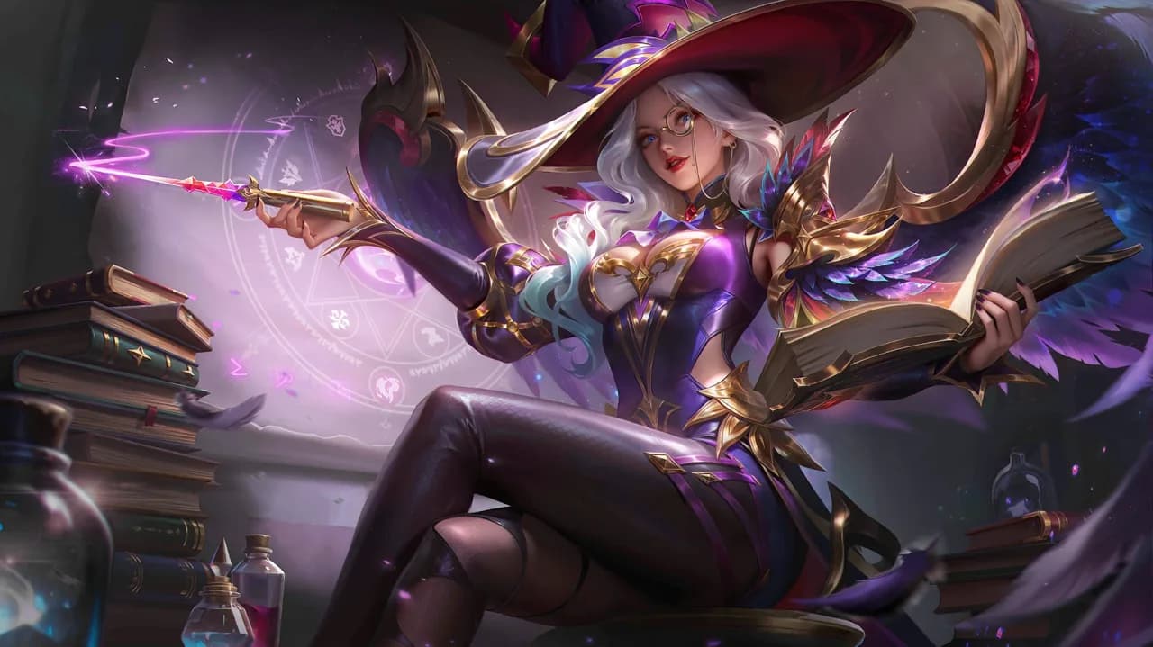 Alice Wizardry Teacher skin artwork