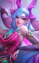 Alice wearing the Spirit Woman skin, in-game portrait
