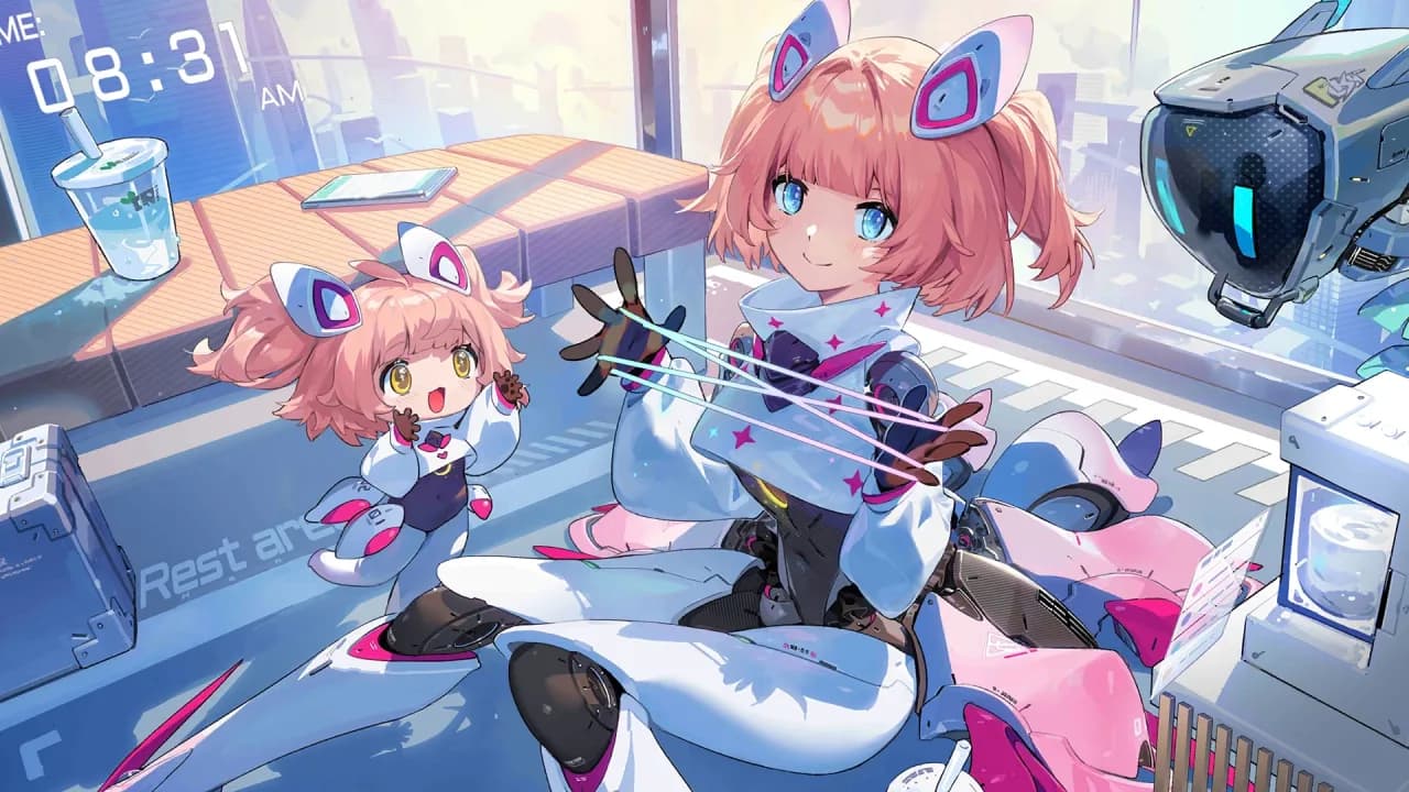 Angela Cyber Cherubin skin artwork