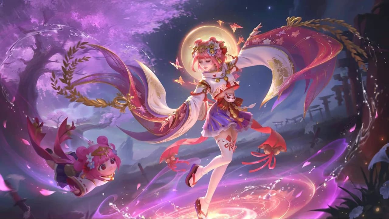 Angela Strings of Fate skin artwork