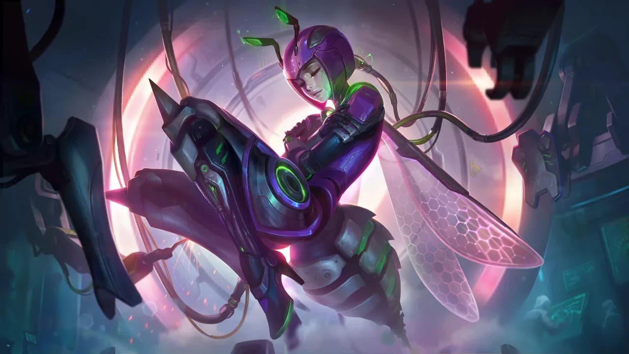 Angela V.E.N.O.M. Vespid skin artwork