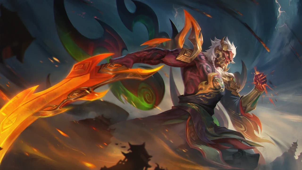 Illustrazione della skin Blade of Rakshasha — Argus