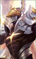 Argus con la skin Light of Dawn, ritratto in gioco