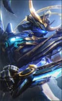 Argus con la skin Raiden Maru, ritratto in gioco