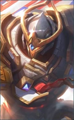 Atlas wearing the Rune of Sentinel skin, in-game portrait