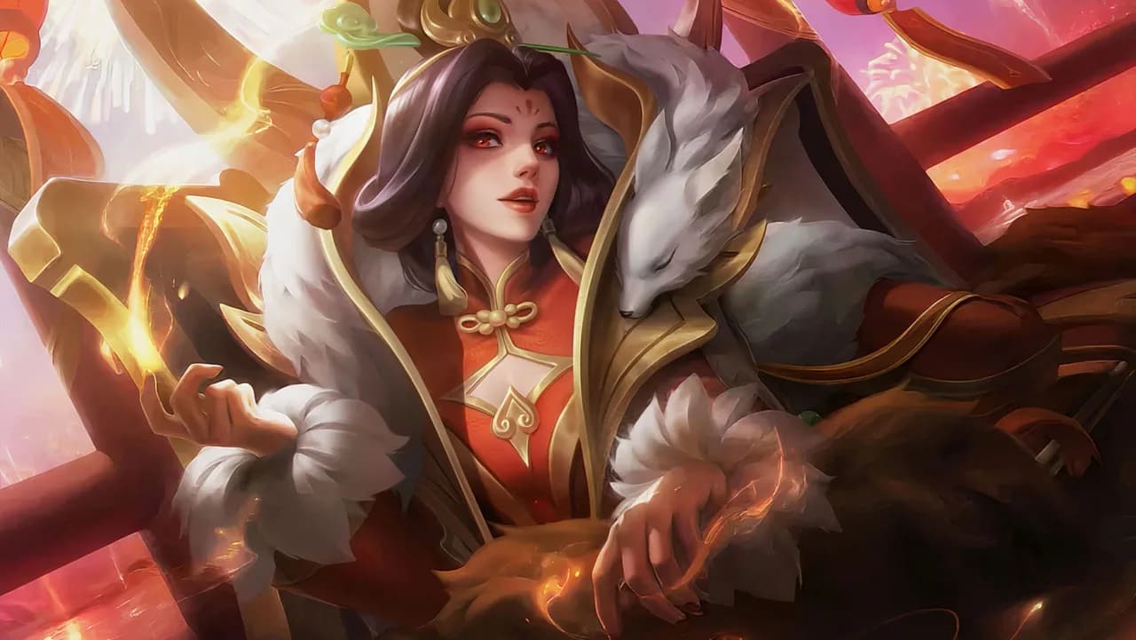 Aurora Foxy Lady skin artwork