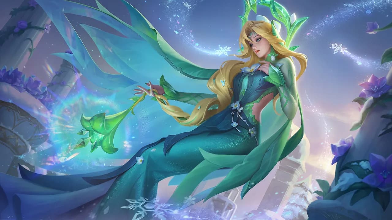Aurora Nature's Throne skin artwork
