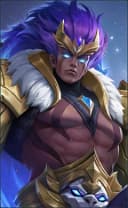 Badang wearing the Leo skin, in-game portrait
