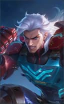 Badang wearing the Steel Arms skin, in-game portrait