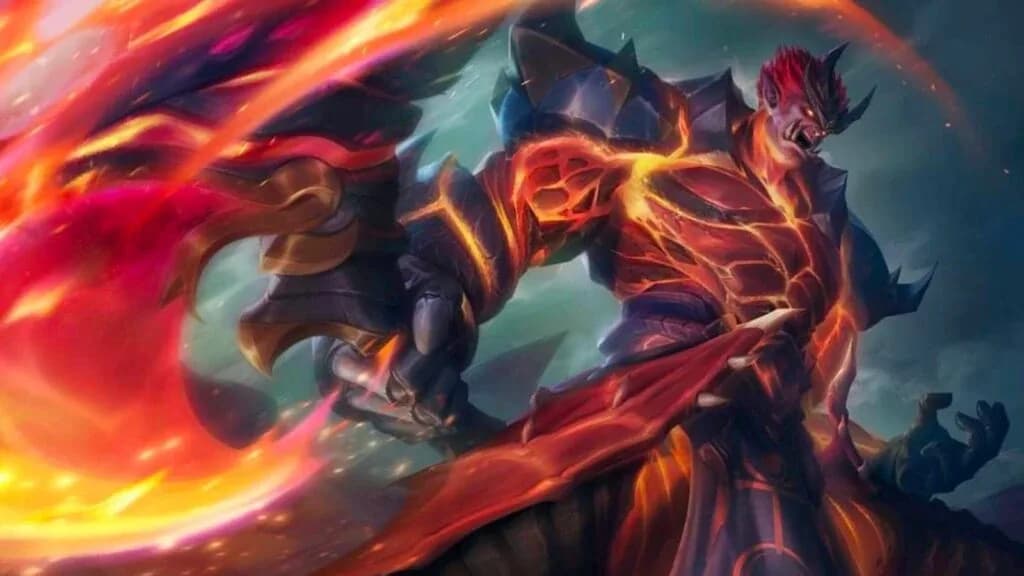 Balmond Infernal Warlord skin artwork