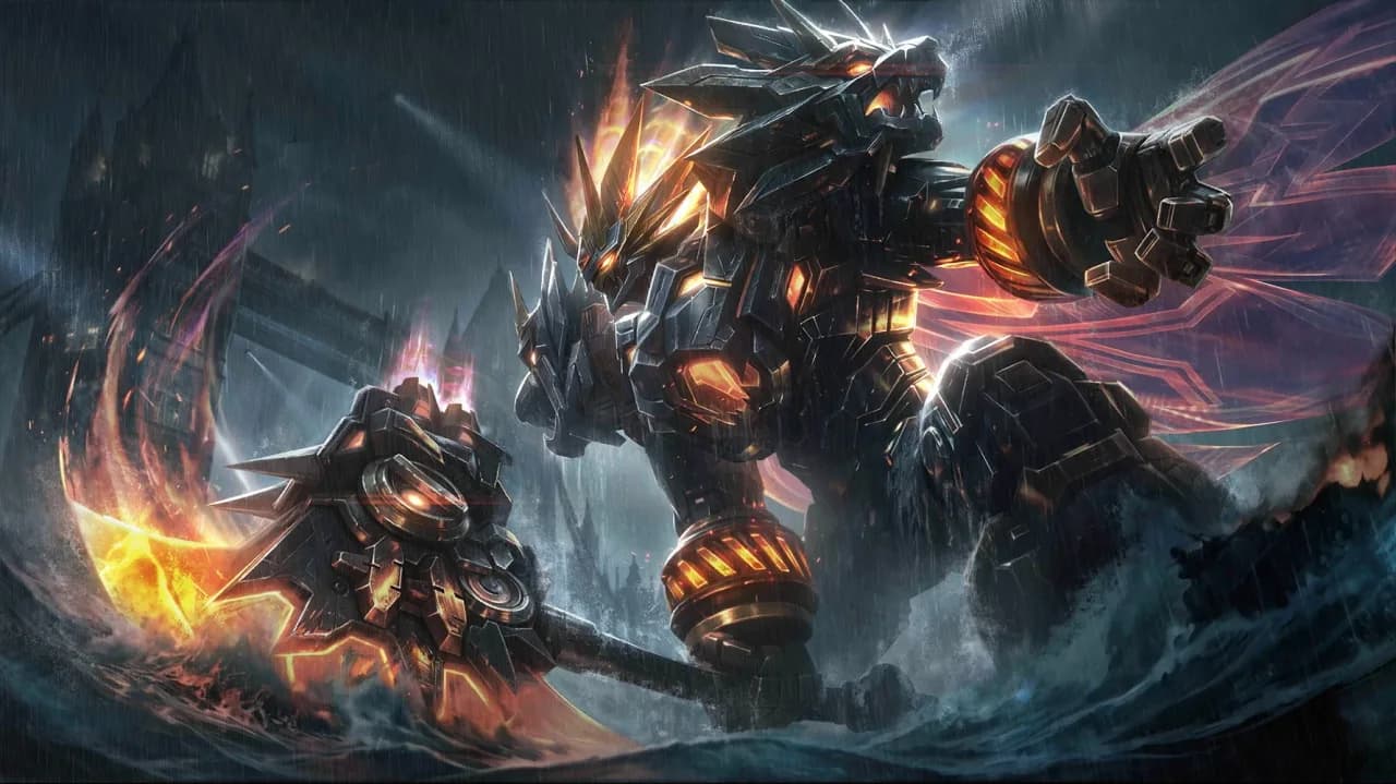 Balmond Vulcan Lionheart skin artwork