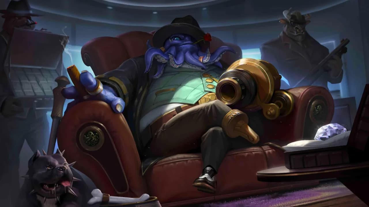 Bane Underworld Outlaw skin artwork