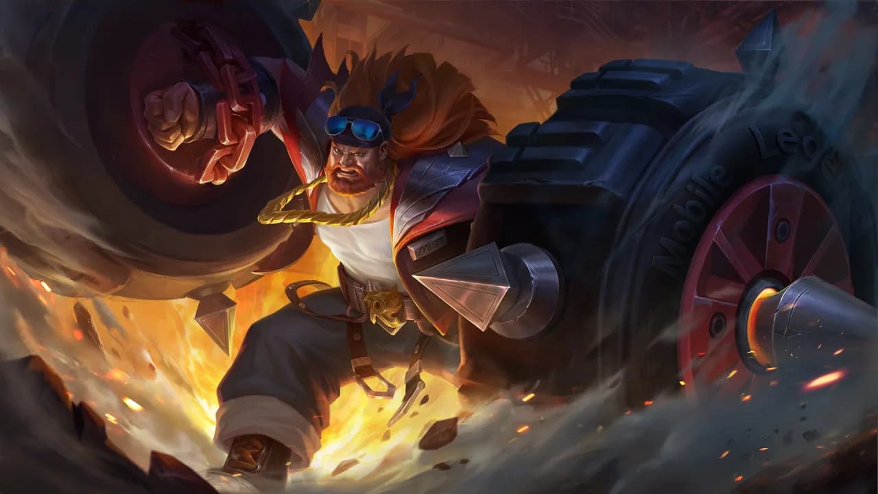Baxia Badass Roller skin artwork