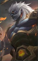 Baxia wearing the Mystic Tortoise skin, in-game portrait