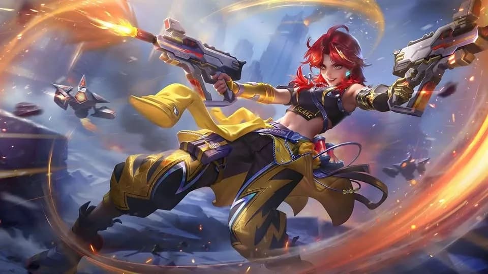 Beatrix Sky Force Maverick skin artwork