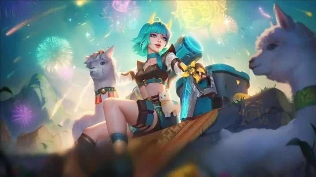Beatrix Vibrant Fiesta skin artwork