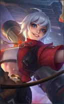 Beatrix wearing the Blitz Attack skin, in-game portrait