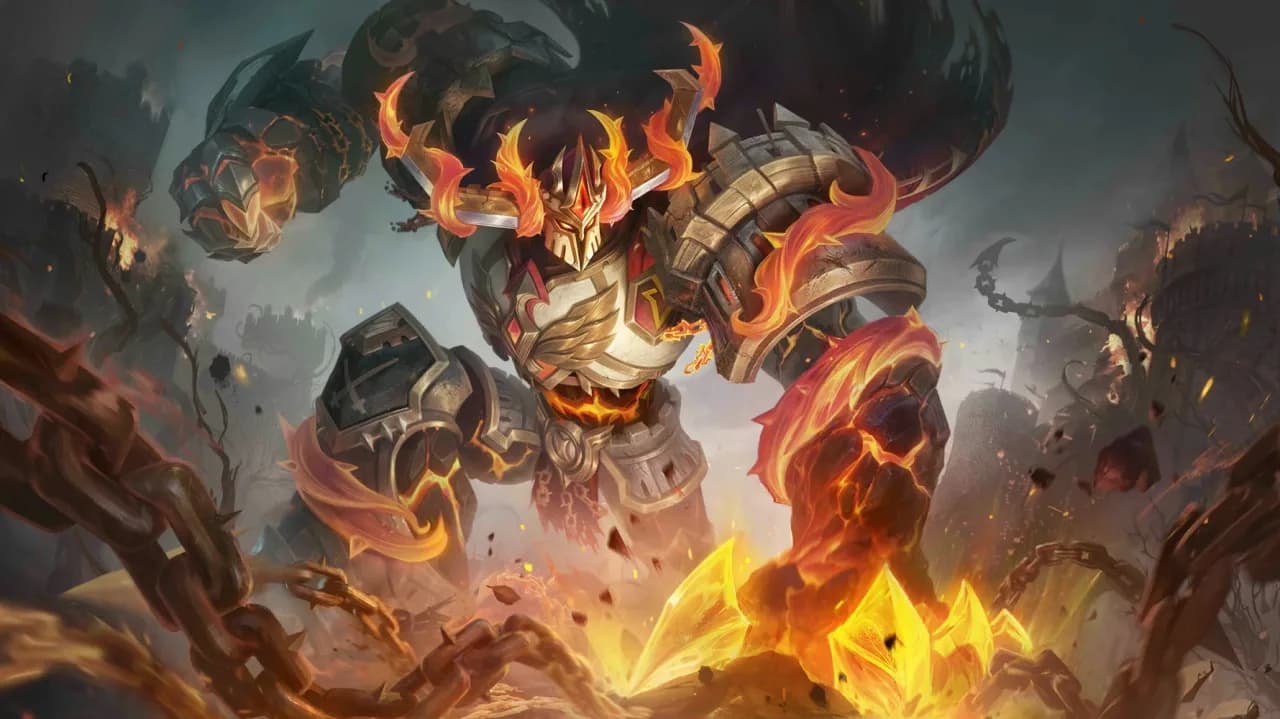 Belerick Smouldering Fortress skin artwork