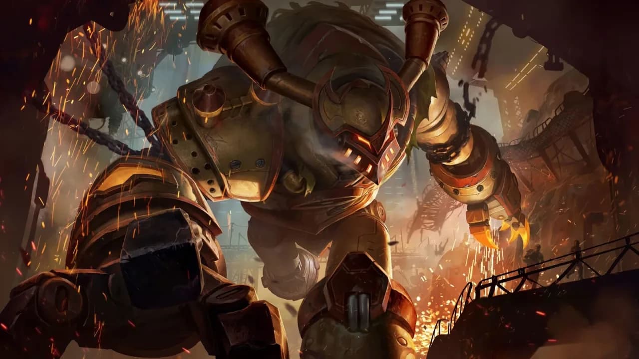 Belerick Torch Guardian skin artwork