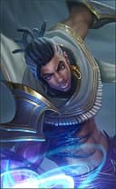 Brody wearing the Nameless Stray skin, in-game portrait