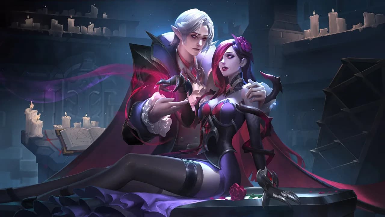 Carmilla Wisteria Countess skin artwork