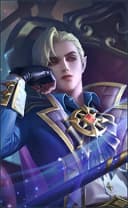 Cecilion wearing the Stargazer skin, in-game portrait