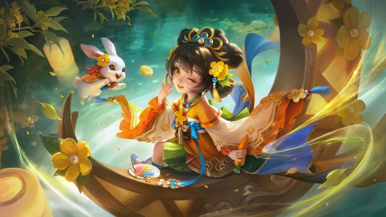 Chang'e Golden Osmanthus skin artwork