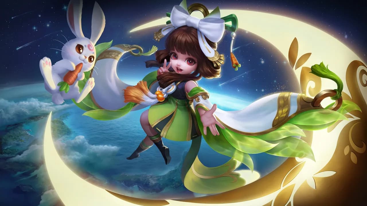Chang'e Moon Palace Immortal skin artwork