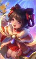 Chang'e wearing the New Moon skin, in-game portrait