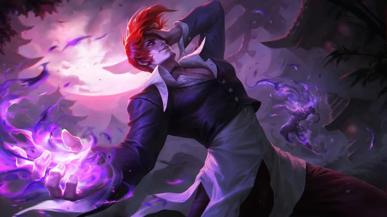 Chou Iori Yagami skin artwork