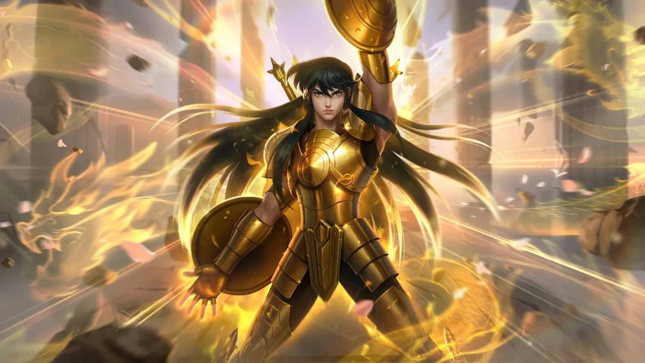 Chou Libra Shiryu skin artwork