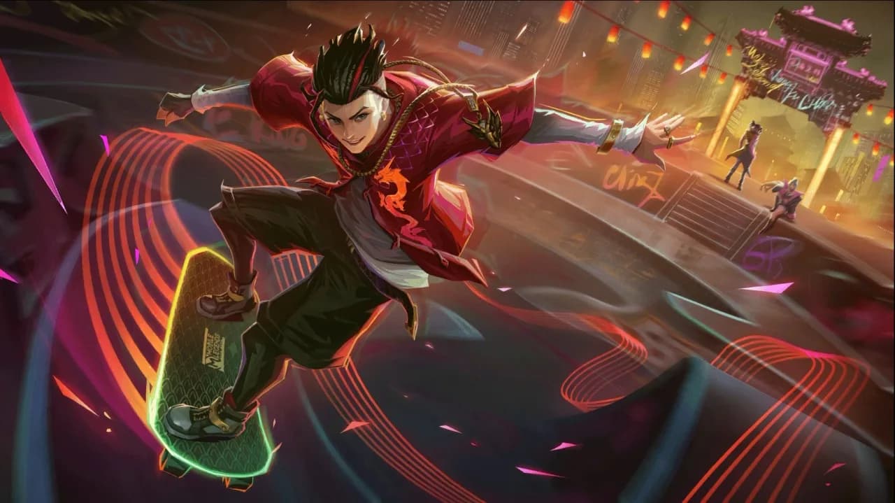 Chou S.T.U.N. Chou skin artwork