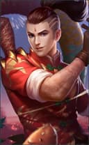 Chou wearing the Dragon Boy skin, in-game portrait