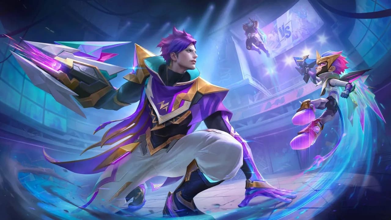 Claude Challenger's Flare skin artwork