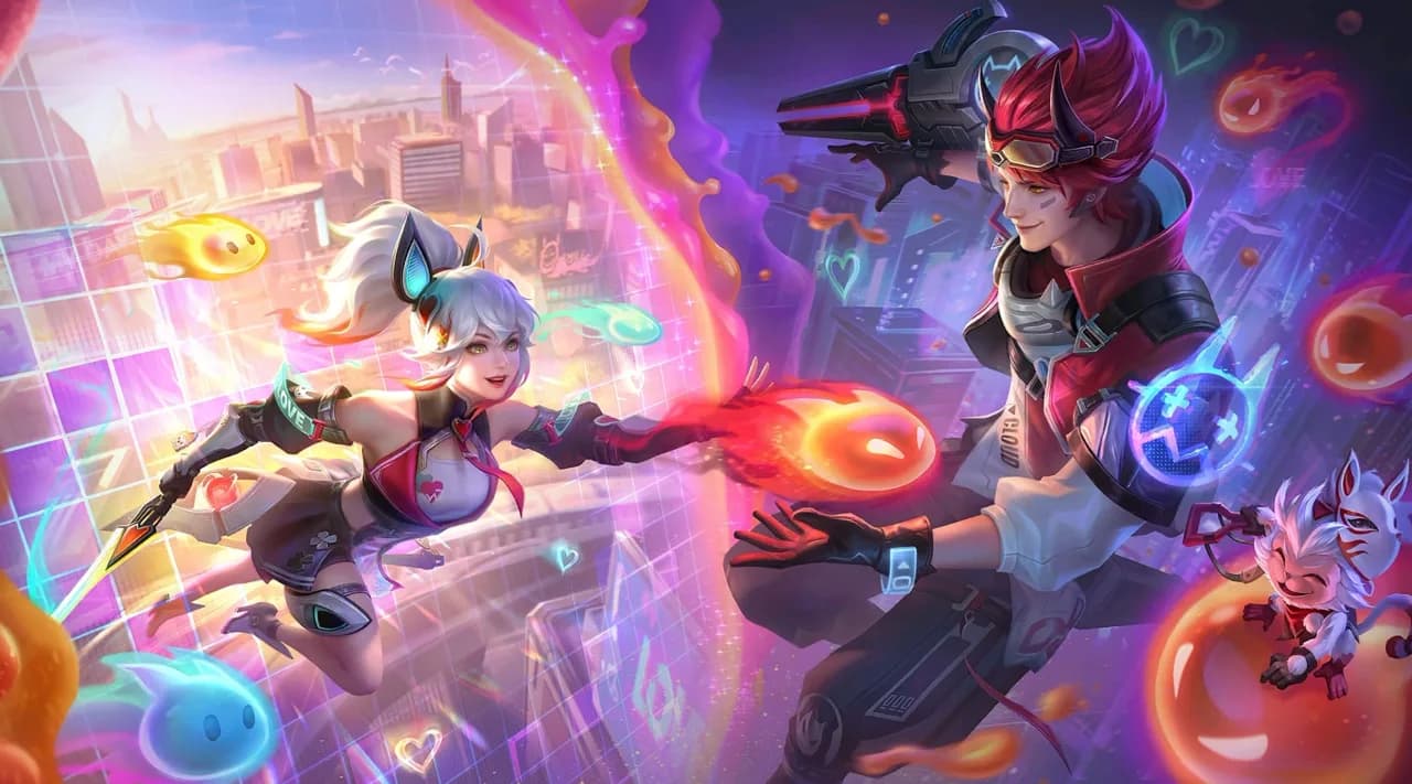 Claude Heart Aflame skin artwork