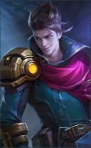 Claude wearing the Master Thief skin, in-game portrait