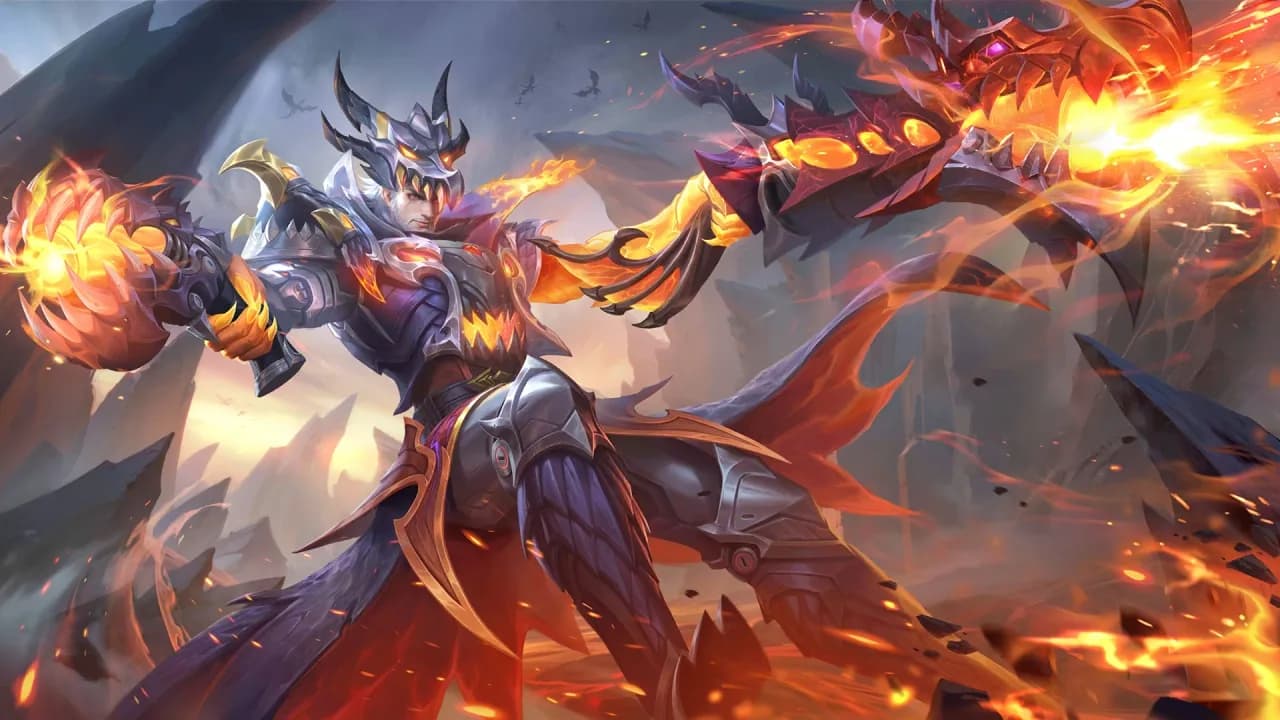 Clint Dragon's Maw skin artwork
