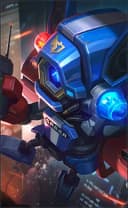 Cyclops wearing the S.A.B.E.R. Enforcer skin, in-game portrait