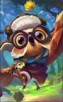 Diggie wearing the Timekeeper skin, in-game portrait