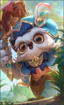 Diggie wearing the Fairytaler skin, in-game portrait