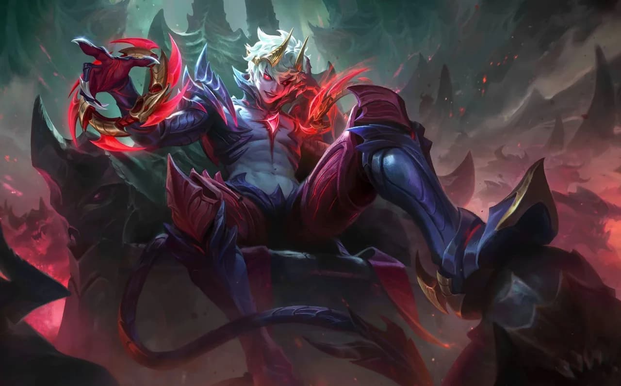 Dyrroth Prince of the Abyss skin artwork