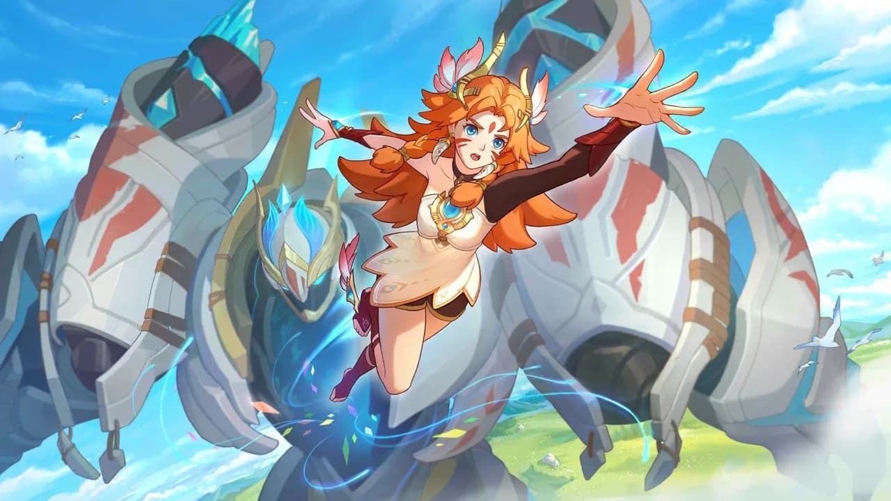 Edith Beyond the Clouds Edith skin artwork