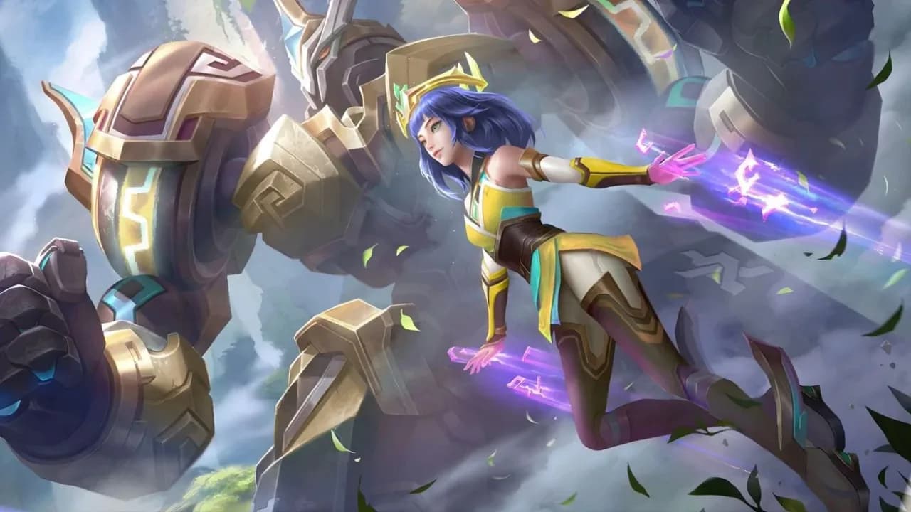Edith Golden Warden skin artwork