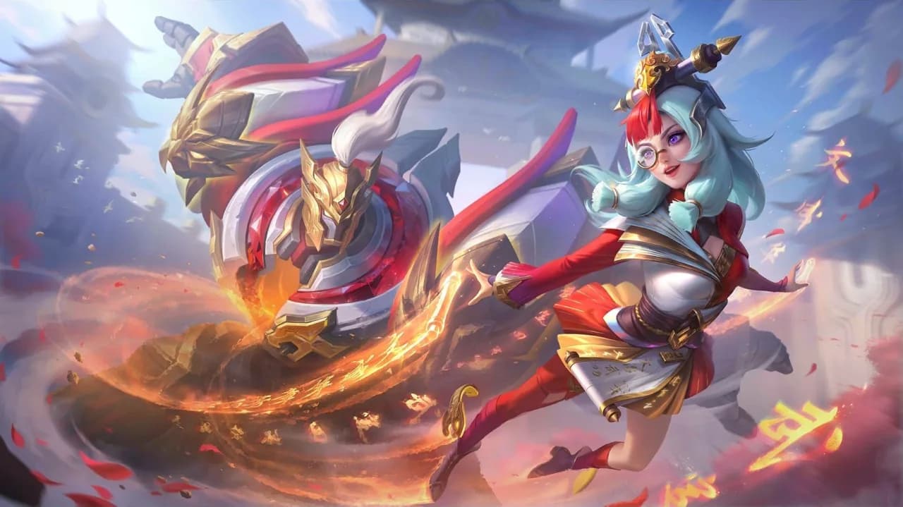 Edith Red Bastion skin artwork